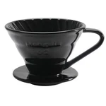 Mongdio Ceramic Pour Over Coffee Dripper, Reusable Porcelain 02, Black 1 Hole. Fixed Price $14.69.