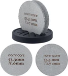 2 Packs 53.3MM Puck Screen With Stand - Reusable Contact Shower Sili. Fixed Price $53.77.