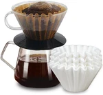 Kalita Wave 185 Coffee Filters 100CT Disposable Basket Paper 2-5 Cup Pour Over. Fixed Price $11.78.
