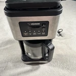 Zojirushi Dome Brew Programmable Coffee Maker EC-ESC120 Stainless Black. Fixed Price $33.97.