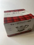 Kalita Japan Stainless Steel Dripper 185 For 2-4 Servings New Box. Fixed Price $26.29.