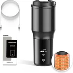 East Mount Smart Temperature Controlled Heated Coffee Mug 15 Oz - Black SM1008. Fixed Price $69.50.