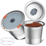 Noalto Reusable Cups And Coffee Pods,universal Stainless 2 Pack, Sliver. Fixed Price $18.22.