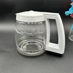 Genuine Cuisinart White 12-CUP Coffee Carafe With Lid Replacement Pot DGB-500WRC. Fixed Price $12.99.