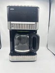 Braun 3107 Brew Sense 12-CUP Glass Carafe Drip Coffee Maker Tested. Fixed Price $52.13.
