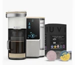Bruvi Bundle Single Serve Coffee Machine, Cream, 20 B-pods, Wifi, New Sealed. Fixed Price $199.00.