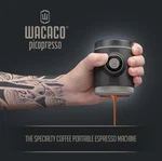Wacaco Picopresso Portable Espresso Maker Bundled With Protective Case Stand. Fixed Price $200.00.