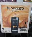 De'longhi Nespresso Vertuo Plus Capsule Coffee Machine Black Removable Tank. Fixed Price $79.99.
