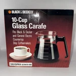 Black & Decker General Electric 10 Cup 3351D Glass Carafe Coffee Pot Vintage. Fixed Price $29.99.