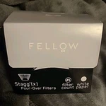Pour Over Coffee Paper Filters - Designed For The Fellow Stagg X. Fixed Price $15.99.