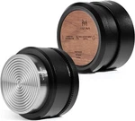 Espresso Palm Tamper, Ripple Base, Slow Rebound, 58.35MM, Black/walnut. Fixed Price $41.79.