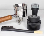 Neouza 51MM Two Ear Espresso Portafilter Set W/funnel, Spring Tamp Etc Delonghi. Fixed Price $70.79.