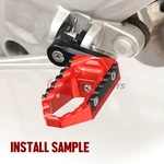 Red Trc 40MM Lowering Front Wide Foot Pegs For Triumph Street Cup 17 18 19. Fixed Price $92.99.