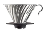Hario V60 Metal Coffee Dripper 2, Silver. Fixed Price $55.13.