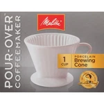Melitta No 2 Porcelain Single Cup Pour-over Coffee Count (pack 1), White. Fixed Price $30.49.