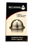 Recafimil Reusable Stainless Steel Coffee Capsule Fits Nespresso Vertuoline. Fixed Price $18.99.