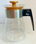 Vtg Norelco 12 Cup HB5170 Dial Brew Coffee Glass Carafe Pot Replacement. Fixed Price $22.40.