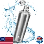 Soda Stream Bottle 35OZ Stainless Steel Replacement Terra Fizzi Art Models. Fixed Price $42.27.
