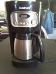 Cuisinart DCC-1150BK 10-CUP Programmable Thermal Coffee Maker Black. Fixed Price $29.99.