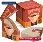 Metflavor 500 Count Cone Coffee Filters #4, Disposable Unbleached. Fixed Price $27.00.