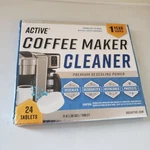 Active Coffee Maker Cleaner 24TABLETS New Descales,deodorizes,refreshes,protects. Fixed Price $15.81.