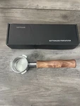 Normcore 54MM Bottomless Portafilter Walnut Espresso, Breville/sage New Open Box. Fixed Price $50.00.