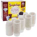 Disposable Paper Filters 600 Ct - Compatible With All Brands. Fixed Price $61.59.