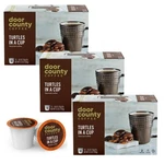 Door County Coffee Turtles Cup Flavored Ground 30 Single Serve. Fixed Price $42.67.