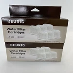 Keurig Water Filter Cartridges 2 Boxes Of 6. Fixed Price $29.77.