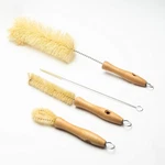 All Natural Bottle Brush And Straw Set (no Plastic) Sisal Bristles. Fixed Price $28.11.