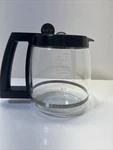 Cuisinart 12 Cup Coffee Maker Replacement Carafe Glass Pot Black W Lid. Fixed Price $14.95.
