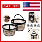 Gold Mesh Coffee Filter Baskets - 2 Pack For Mr. & Black+decker Machines. Fixed Price $12.74.