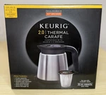 Keurig 2.0 Stainless Steel Thermal Carafe. New Use With Machines. Fixed Price $27.00.