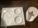 Normcore Espresso Portafilter Holder, Tamping STATION,304 Stainless White. Fixed Price $29.00.