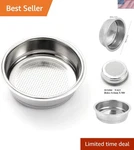 51MM Non-pressurized Stainless Steel Filter Basket For Perfect Espresso. Fixed Price $16.99.
