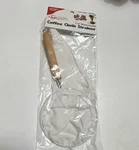 Cloth Filter Wood Handle For Coffeesock Doppeltree Maker. Fixed Price $5.99.