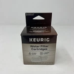 Keurig Water Filter Cartridges (2 Pack) For K-cup Coffee Makers. Fixed Price $7.99.