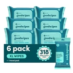 Goodwipes Flushable Butt - Vitamin 50 Count (pack Of 6 + 1 Travel Pack). Fixed Price $41.99.