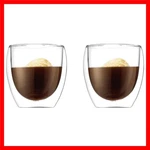 Bodum Pavina Double Wall Glasses Set Of 2, 8OZ, Insulated, Heat-resistant, .... Fixed Price $32.98.