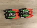 Dude Wipes Dingle Bells 48 Flushable - Lot Of 6 Separate Packs Brand New. Fixed Price $60.00.