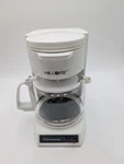 Mr. Coffee Maker, Cup, White, Model BL110 2497J, Watts 1025. Fixed Price $39.97.