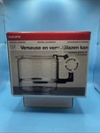 Krups Glass Carafe Only 12 Cup Coffee Original Accessory F0350-70 White No Lid. Fixed Price $19.95.