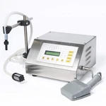 Zonepack Liquid Filling Automatic Bottle Filler Machine, Silver. Fixed Price $131.42.