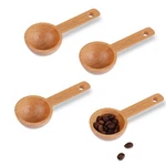 Aiex 4PCS 15ML Coffee Scoops, Spoon Beech Wooden Measuring.... Fixed Price $15.91.