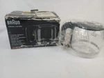 Braun AX13210005 Glass Carafe Brew-through Lid KF7150 12-CUP Unused Damage Box. Fixed Price $34.95.