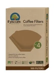 If You Care # 4 Cone Shaped Unbleached All Natural Coffee Filters, 100 Count. Fixed Price $12.94.