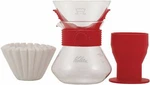 Kalita Wave Style Up #185 Red #35247 Coffee Dripper Server From Japan. Fixed Price $72.56.