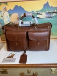 Ghurka Original Collection No. 2 Express Vintage Leather Carry-on Travel Bag. Fixed Price $1995.00.