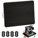 Appliance Slider 12.5X16 Black Rolling Tray For Coffee Maker Countertop Kitchen. Fixed Price $41.39.
