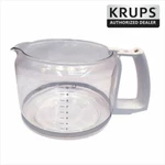 Krups F0347010F Pro Aroma Cup Glass Carafe, White Handle Lid Not Included. Fixed Price $29.99.